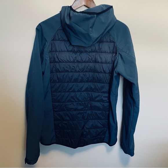 Arena Team Line Knit Quilted Swimmer Jacket Unisex Size Large - Picture 8 of 16